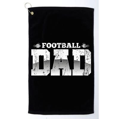 Fathers Day American Football Player Football Dad Football Golf Towel