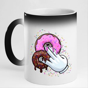 Funny Dirty Adults Sex In The Pink In The Stink Funny 11oz Black Color Changing Mug