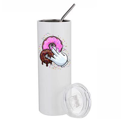 Funny Dirty Adults Sex In The Pink In The Stink Funny Stainless Steel Tumbler