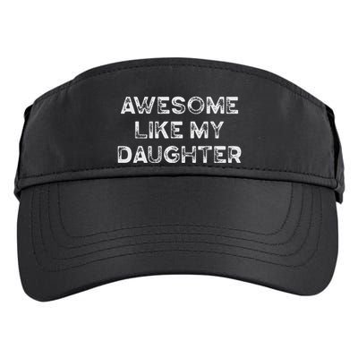 Fathers Day Awesome Like My Daughter Gifts From Dad Mom Son Adult Drive Performance Visor