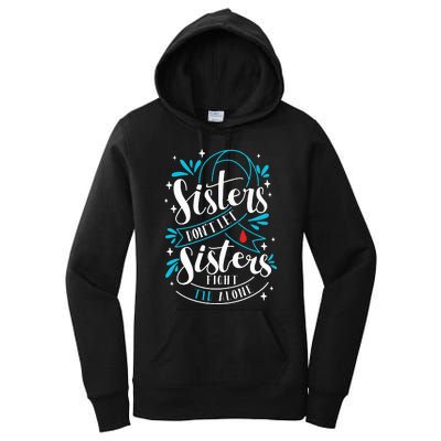 Funny Diabetes Awareness T1D Women's Pullover Hoodie