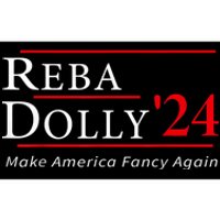 Funny Dolly And Reba 2024 Design Bumper Sticker