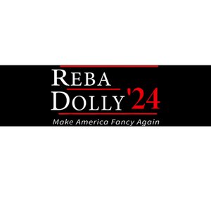 Funny Dolly And Reba 2024 Design Bumper Sticker