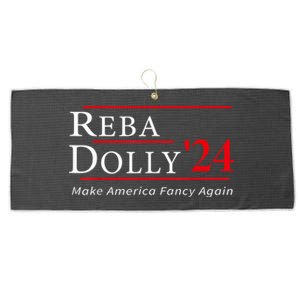 Funny Dolly And Reba 2024 Design Large Microfiber Waffle Golf Towel