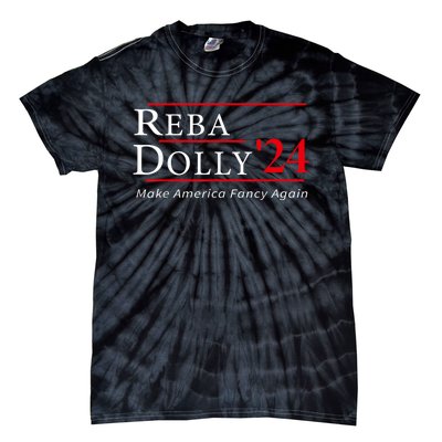 Funny Dolly And Reba 2024 Design Tie-Dye T-Shirt