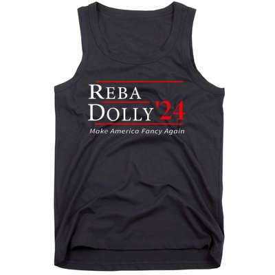 Funny Dolly And Reba 2024 Design Tank Top