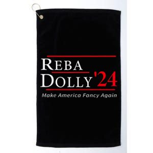 Funny Dolly And Reba 2024 Design Platinum Collection Golf Towel