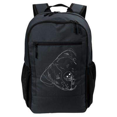 Funny Dog American Bulldog Daily Commute Backpack