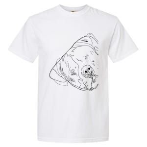 Funny Dog American Bulldog Garment-Dyed Heavyweight T-Shirt