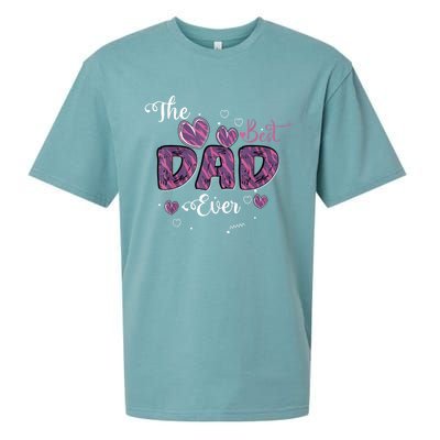 Father Day Best Dad Ever From Daughter Son Mom Sueded Cloud Jersey T-Shirt