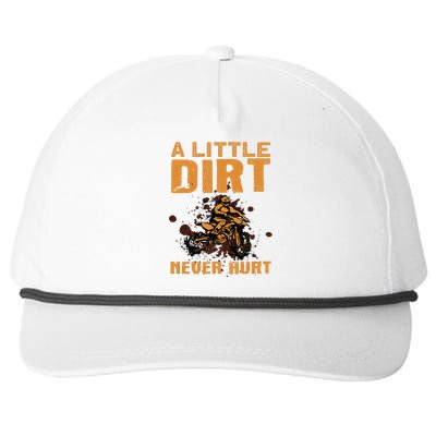 Funny Dirt Bike For Men Women Kids Motocross Dirtbike Lover Snapback Five-Panel Rope Hat