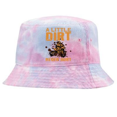 Funny Dirt Bike For Men Women Kids Motocross Dirtbike Lover Tie-Dyed Bucket Hat