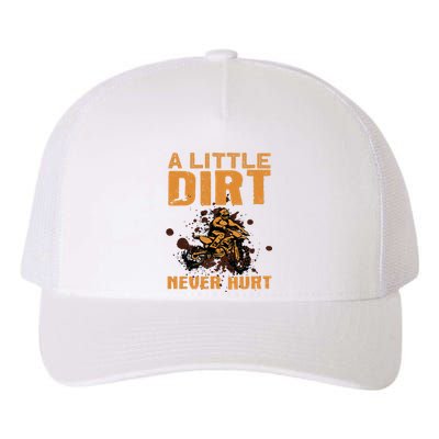 Funny Dirt Bike For Men Women Kids Motocross Dirtbike Lover Yupoong Adult 5-Panel Trucker Hat