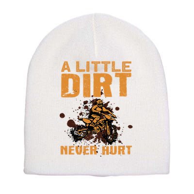 Funny Dirt Bike For Men Women Kids Motocross Dirtbike Lover Short Acrylic Beanie