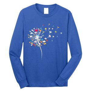 Funny Dandelion Books Gift For Reading Lover Gift Long Sleeve Shirt