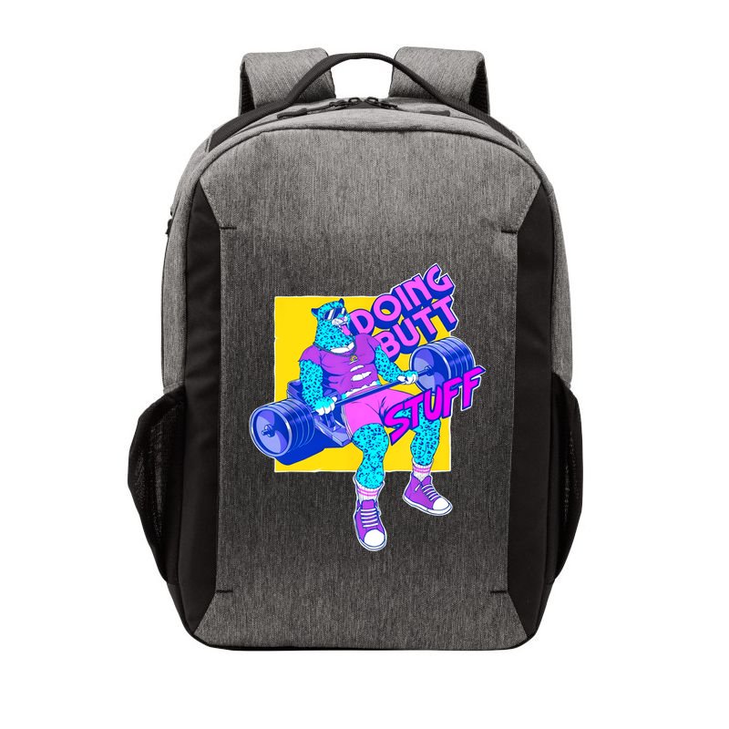 Funny Doing Butt Stuff Workout Bodybuilding Fitness Gym Vector Backpack