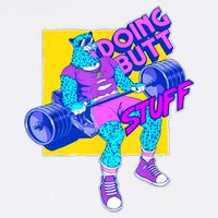 Funny Doing Butt Stuff Workout Bodybuilding Fitness Gym Cooling Performance Crew T-Shirt