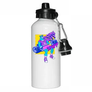 Funny Doing Butt Stuff Workout Bodybuilding Fitness Gym Aluminum Water Bottle