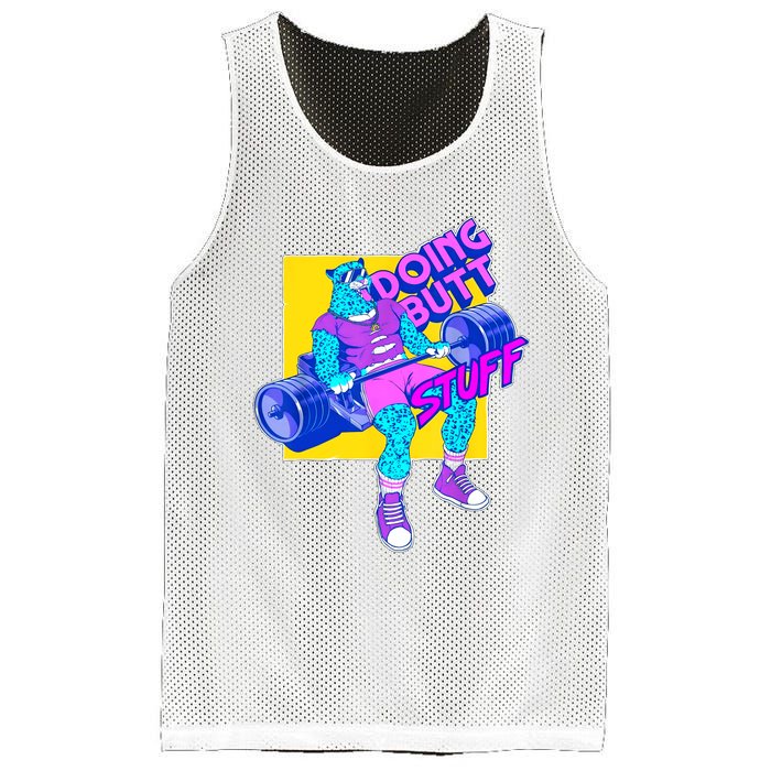 Funny Doing Butt Stuff Workout Bodybuilding Fitness Gym Mesh Reversible Basketball Jersey Tank