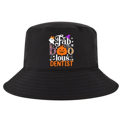 Faboolous Dentisgift Boo Dental Hygienist Halloween Cool Gift Cool Comfort Performance Bucket Hat