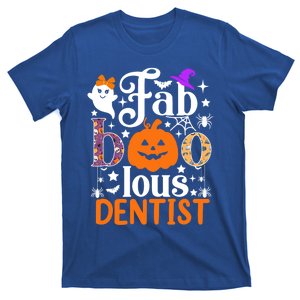 Faboolous Dentisgift Boo Dental Hygienist Halloween Cool Gift T-Shirt