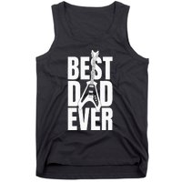 Funny Dad's Birthday Father's Day Best Dad Ever Tank Top