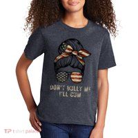 Funny Don't Bully Me I'll Cum Kids T-Shirt