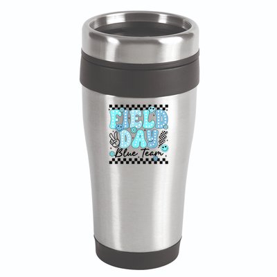 Field Day Blue Team Color Field Trip Team Game Competition 16oz Travel Tumbler