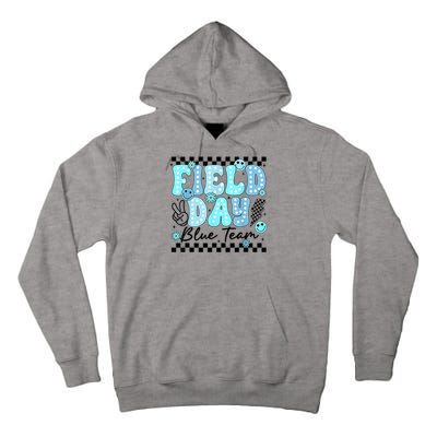 Field Day Blue Team Color Field Trip Team Game Competition Tall Hoodie