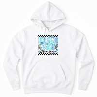 Field Day Blue Team Color Field Trip Team Game Competition Hoodie