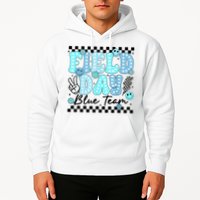 Field Day Blue Team Color Field Trip Team Game Competition Hoodie