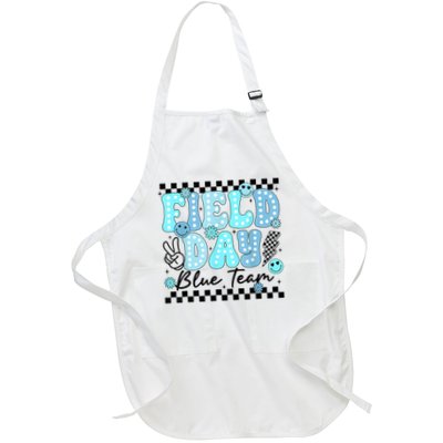 Field Day Blue Team Color Field Trip Team Game Competition Apron