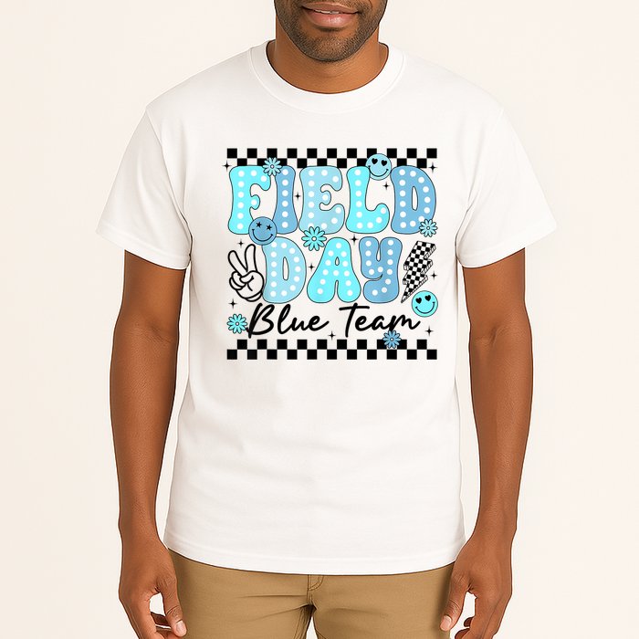 Field Day Blue Team Color Field Trip Team Game Competition Tall T-Shirt