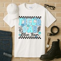 Field Day Blue Team Color Field Trip Team Game Competition Tall T-Shirt