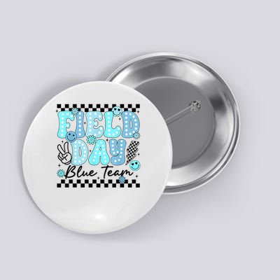 Field Day Blue Team Color Field Trip Team Game Competition Button