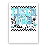 Field Day Blue Team Color Field Trip Team Game Competition Poster