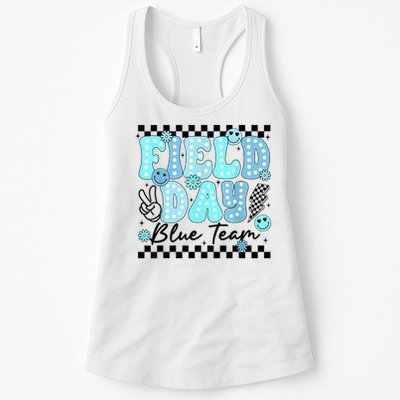 Field Day Blue Team Color Field Trip Team Game Competition Womens Tank Top