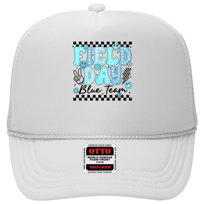 Field Day Blue Team Color Field Trip Team Game Competition Hat