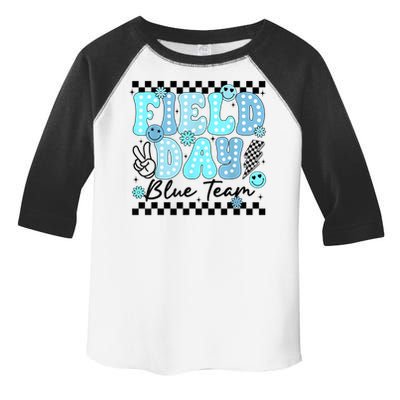 Field Day Blue Team Color Field Trip Team Game Competition Toddler Fine Jersey T-Shirt