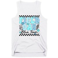 Field Day Blue Team Color Field Trip Team Game Competition Tank Top