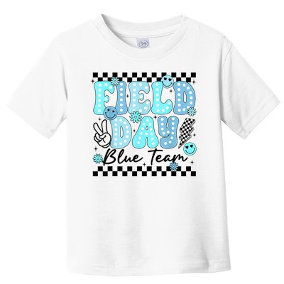 Field Day Blue Team Color Field Trip Team Game Competition Toddler T-Shirt