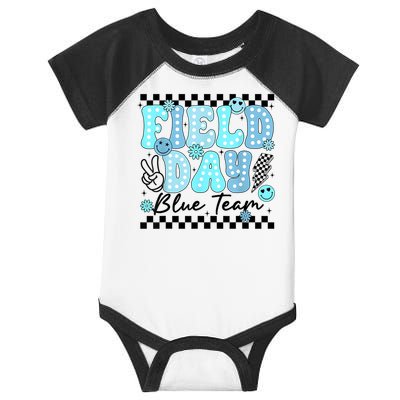 Field Day Blue Team Color Field Trip Team Game Competition Infant Baby Jersey Bodysuit