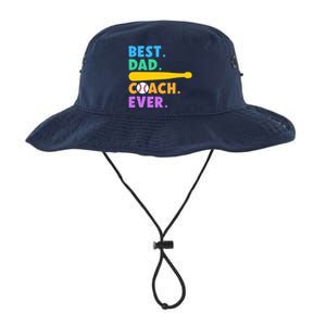 FATHER'S DAY BASEBALL FATHER BEST DAD COACH EVER BASEBALL Legacy Cool Fit Booney Bucket Hat