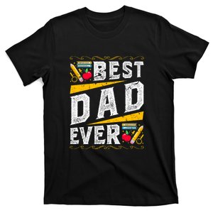 Father's Day Best Dad Teacher Gift School T-Shirt