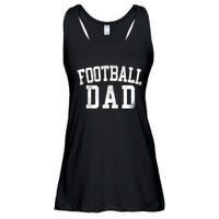 Football Dad Birthday Classic Bold Font Football Daddy Raglan Baseball Ladies Essential Flowy Tank