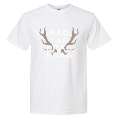 Funny Deer Bow Hunter Gift Garment-Dyed Heavyweight T-Shirt