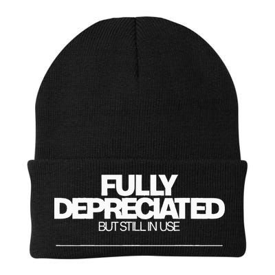 Fully Depreciated But Still In Use Knit Cap Winter Beanie