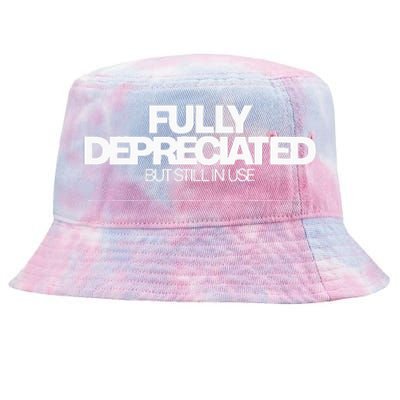 Fully Depreciated But Still In Use Tie-Dyed Bucket Hat