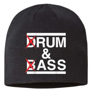 Funny Drum & Bass / Rum & Ass Lovers Sustainable Beanie