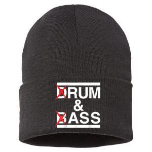 Funny Drum & Bass / Rum & Ass Lovers Sustainable Knit Beanie